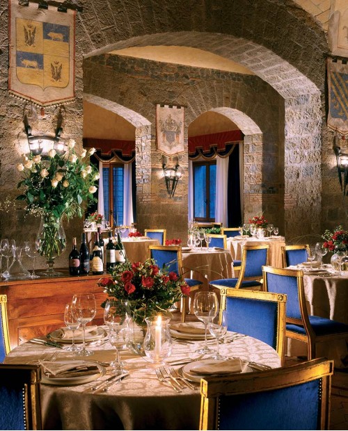 Menu gourmet e benessere in un castello medievale a Roma Menu gourmet e benessere in un castello medievale a Roma